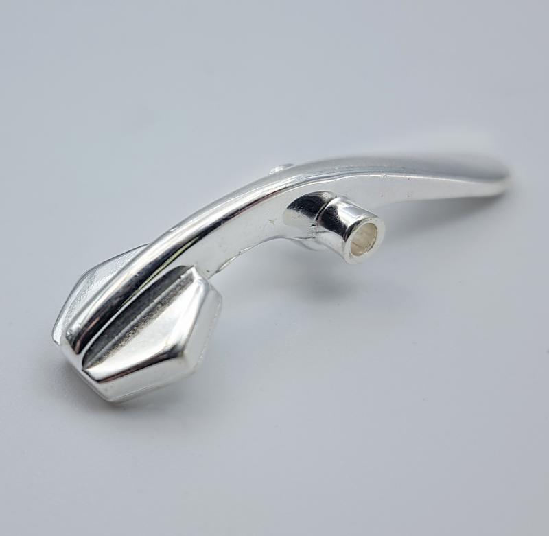 Bach Trumpet Stradivarius Main Tuning Slide Waterkey, Silver Plated (Gold Available see Plating)