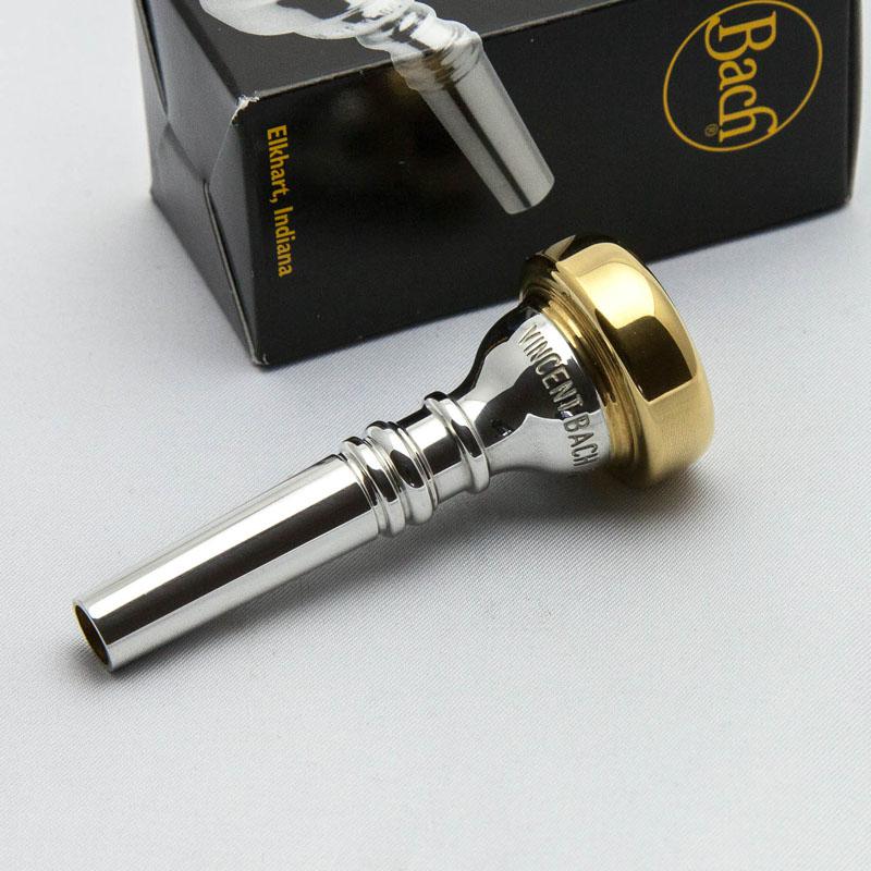 Gold Plate Rim and Cup Only, Bach Flugelhorn Mouthpiece, 11-3/4C