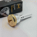Gold Plate Rim and Cup Only, Bach Small Shank Trombone Mouthpiece, 3