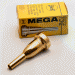Gold Plate Bach Megatone Cornet Mouthpiece, 1-1/2C