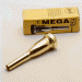 Gold Plate Bach Megatone Trumpet Mouthpiece, 1D