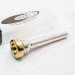 Gold Plate Rim and Cup Only, Curry Trumpet Mouthpiece, 1.25ZM