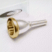 Gold Plate Rim and Cup Only, Curry Tuba Mouthpiece, 128DH