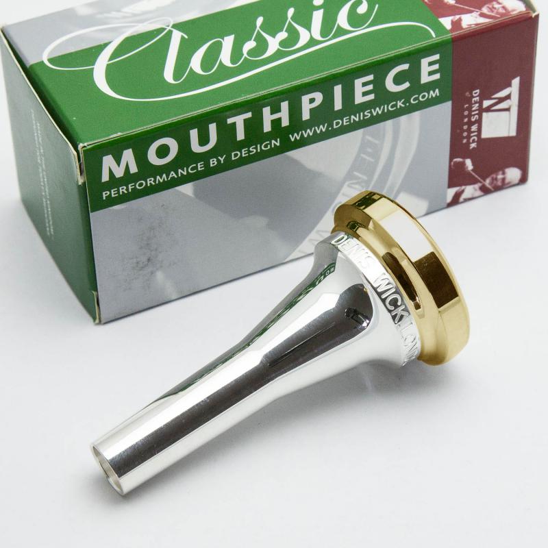Gold Plate Rim and Cup Only, Denis Wick Baritone Mouthpiece, Steven Mead, SM6