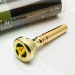 Gold Plate Marcinkiewicz Flugelhorn Mouthpiece (Small Morse/Bach Taper), 3FLB