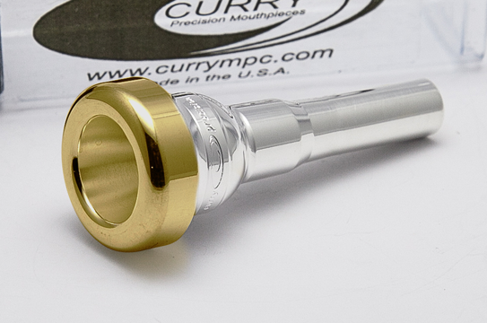 Small Morse//Bach Taper 1HFLD Curry Flugelhorn Mouthpiece